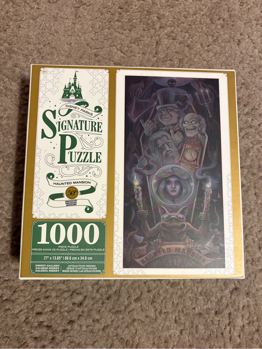 Disney Haunted Mansion 50th Anniversary Signature Puzzle
